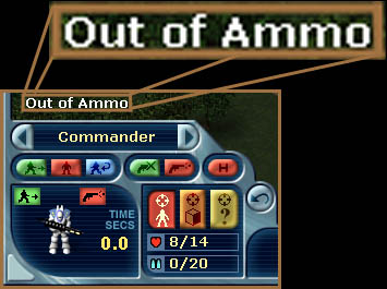 Just pick up another gun! There must be at least 3 other loaded ones on the bodies around you!